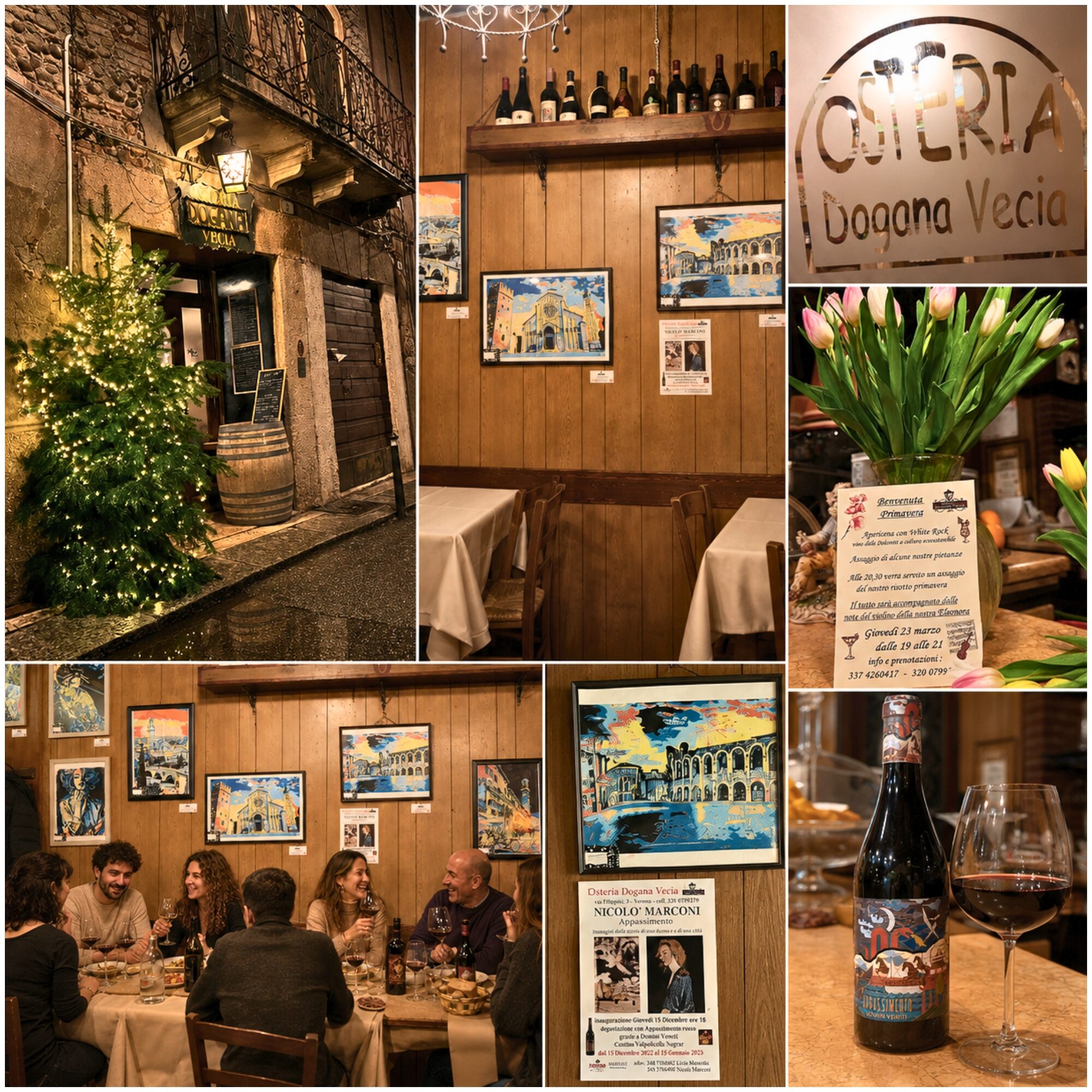 Serata conviviale con musica e brindisi